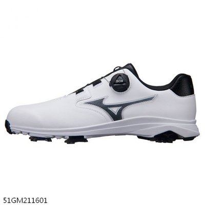青松高爾夫MIZUNO NEXLITE GS BOA 51GM211601-白色 高爾夫釘鞋$3000元