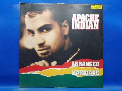 明威唱片---74 私藏盤  Apache Indian (阿帕契印度)/雷鬼  ARRANGED MARRIAGE 附解說  近如新(NM- 片況美)  英版