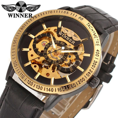 勝利者 Winner機械錶 鏤空品牌手錶全自動機械錶 貨源