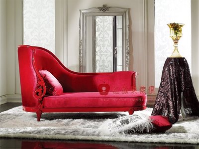 [紅蘋果傢俱] YL-9006 依萊系列 新古典 歐式 法式 貴妃椅 沙發椅 造型椅 椅子 工廠直營