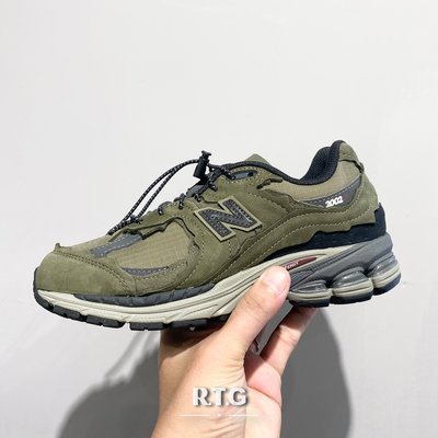 【RTG】NEW BALANCE 2002R M2002RDN 軍綠色 復古 破壞 拼接 經典 男女鞋
