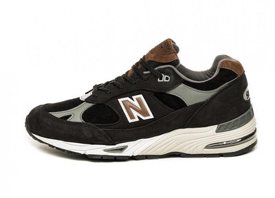 @ A - li 269 New Balance M991KT 英國製 經典黑+咖啡配色 麂皮復古跑鞋