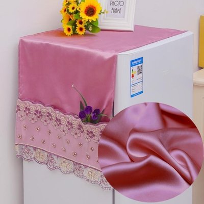 熱賣中 對開門冰箱蓋布單雙開門冰箱罩布藝防水防曬冰櫃洗衣機罩防塵蓋巾