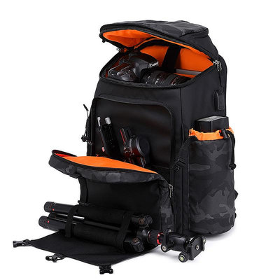 專業防水相機包單反多功能雙肩攝影背包可裝無人機穩定器17寸電腦