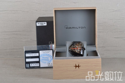 【品光數位】HAMILTON 漢米爾頓Ventura 貓王80週年鏤空機械錶  42.5mm H24535331#112584A