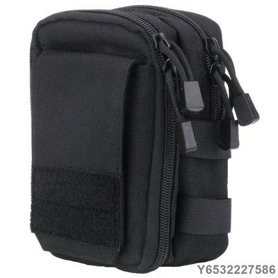 LitterJUN 戶外戰術腰包通勤休閒迷你小包單肩斜挎胸包戰術裝備背包掛包雜物包收納包