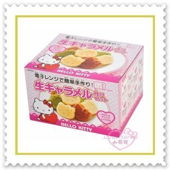 ♥小公主日本精品♥ Hello Kitty 焦糖製作容器 牛奶糖製作組 附陶杯 650毫升 11010401