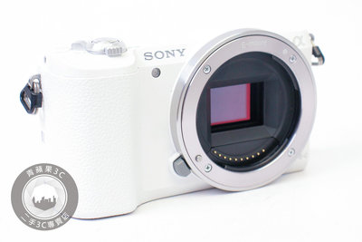 【台南橙市3C】Sony A5100 白 + 16-50mm 單鏡組 快門數約：23XX 二手 APS-C 單眼相機 #89151