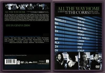 可兒 The Corrs All the Way Home Plus Live in Geneva (DVD)