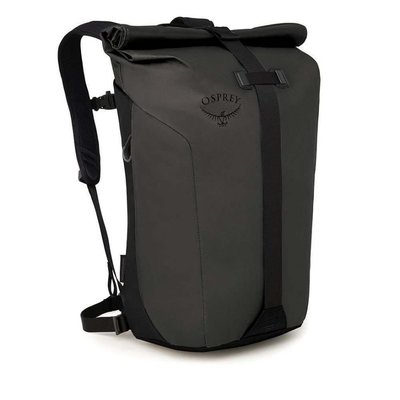 【Osprey】《送頭巾》Transporter Roll Top Pack【25L 黑】多功能後背包 上班背包電腦包