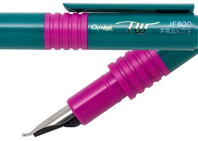 【Pen筆】Pentel百點  JF600 書法尖鋼筆