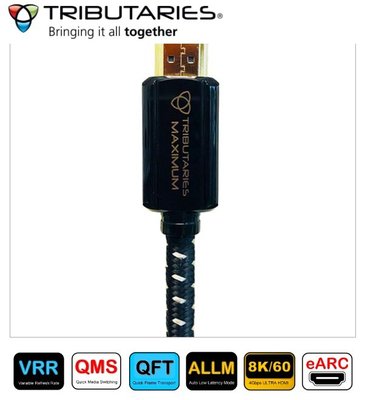 【音逸音響】8K UHD超高畫質．2.1認證．HDMI線》Tributaries UHD Maximum 48G(3米)