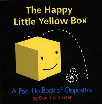 ＊小貝比的家＊THE HAPPY LITTLE YELLOW BOX: A POP-UP BOOK OF OPPOSIT