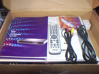 BENQ DE-325 DVD錄放影機 附原廠遙控器及全套配件