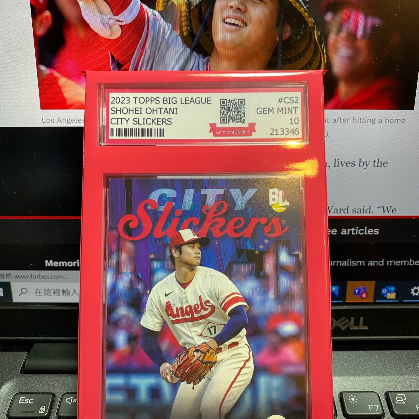 大谷翔平 2018 Leaf 1st Graded GMA鑑定 MLB 新人卡 Shohei Ohtani RC