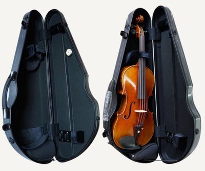 【樂器王u75 】中/小提琴盒 【碳纖維 中提琴盒 15“ -16.5” 直購:6800元/個  1.6kg】 碳纖維盒 黑/白/銀/咖啡
