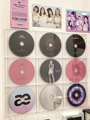 cd收納盒墻專輯收藏透明亞克力展示架dvd光碟光盤碟片防塵保護盒