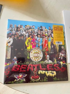 黑膠全新LP The Beatles Sgt. Pepper's Lonely Hearts Club band