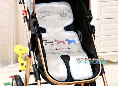 小市民倉庫~寶寶3D推車專用蓆~新生兒手推車蓆~童車分腳涼蓆涼墊~安全座椅涼席~嬰兒冰絲蓆~背面蜂巢孔設計