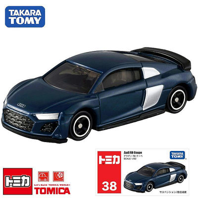 ^.^飛行屋(全新品)TAKARA TOMY-多美小汽車-TOMICA #38 奧迪 AUDI R8 Coupe