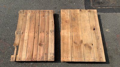 『二手品免運』A9 木棧板*2片 90*65cm 小棧板 紙箱木棧板 裝潢 造景 園藝 木地板 工業風