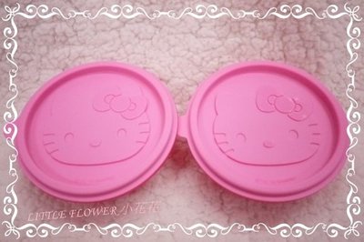 小花花日本精品♥Hello Kitty粉紅桃色耐高溫可微波烤箱用好清潔有蓋子保鮮碗餐具碗2入(56761207