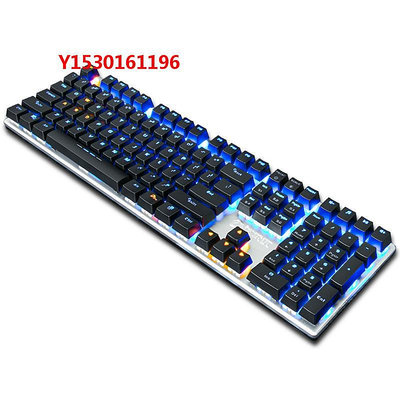 游戲鍵盤達爾優機械鍵盤ek815黑青茶紅軸有線電腦吃雞游戲87鍵108辦公通用