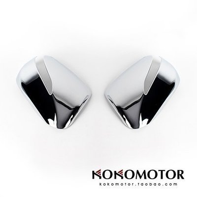 16-13 Santa Fe 專用電鍍后視鏡罩 韓國進口汽車內飾改裝飾品 高品質