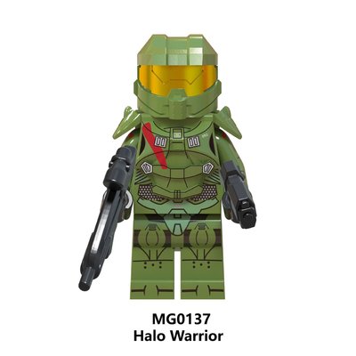 【積木班長】MG0137 HALO 菁英戰士 綠 最後一戰 電玩 槍戰 軍事 人偶 袋裝/相容 樂高 LEGO 積木