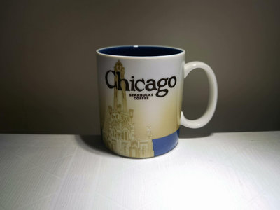 芝加哥 星巴克 典藏 icon 芝加哥 城市杯 馬克杯 咖啡