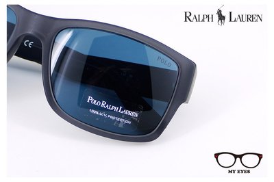 【My Eyes 瞳言瞳語】全新Polo Ralph Lauren太陽眼鏡 方框造型修飾臉型佳(4061)