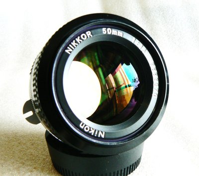 【悠悠山河】 *近新品* 稀有小K版 最優鍍膜 最佳解像力 Nikon Nikkor 50mm F1.4 大光圈人像鏡