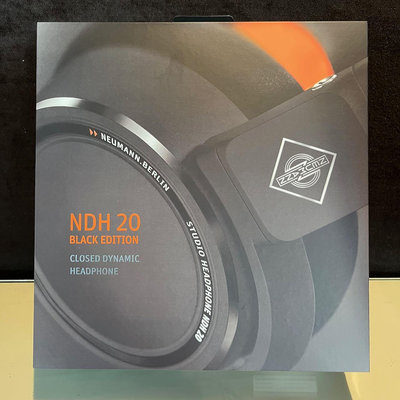 【 反拍樂器 】 Neumann NDH20 監聽耳機 黑色 公司貨 免運費