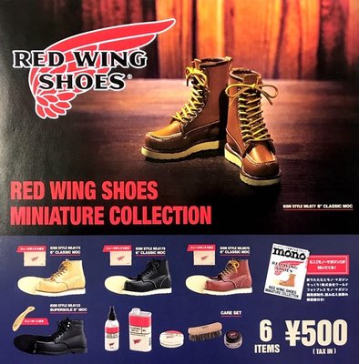 【奇蹟@蛋】日版 Kenelephant (轉蛋)RED WING紅翼品牌系列鞋 全6種整套販售  NO:6972