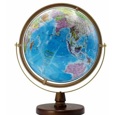 eojeon Globe LED 12吋 中英文旅遊地標地球儀  D136727 COSCO代購