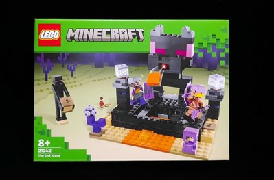 (STH)2023年 LEGO 樂高 Minecraft 創世神-  The End Arena   21242