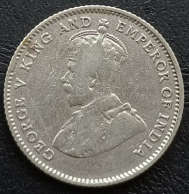 馬來西亞(英屬時期)    1926年   喬治五世    10分    銀幣(60%銀)    1424