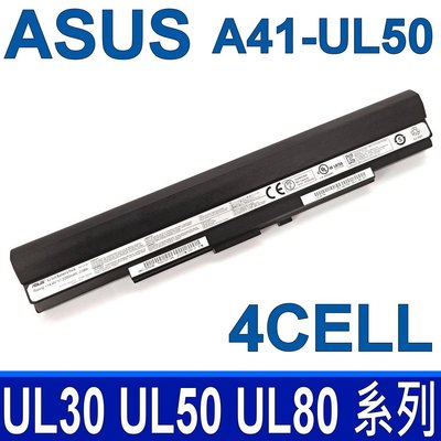 4CELL ASUS A41-UL50 原廠電池 UL30 UL50 UL80 PL30JT PL80 PL80JT