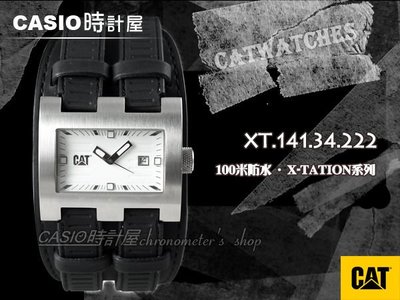 【CAT限時破盤價】CASIO 時計屋_Caterpillar手錶_CAT_XT.141.34.222_附發票全新保固