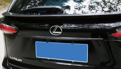 熱銷 汽車配件 適用于雷克薩斯Lexus NX碳纖維中翼 后定風翼 碳纖維擾流板 尾翼