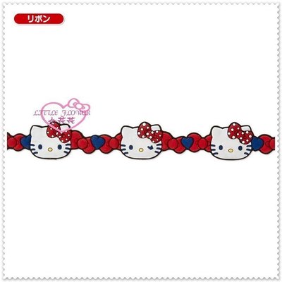 ♥小花凱蒂日本精品♥ Hello Kitty 矽膠手環 飾品 紅色 大臉 防靜電手環00804103~0