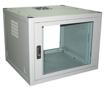 8U 壁掛機櫃 19吋8U機箱 內含風扇及電源6孔排插 光纖收容箱 機櫃 電腦機櫃
