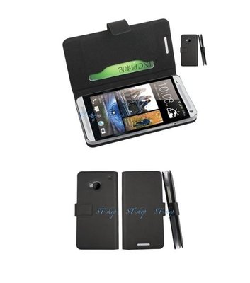 【HTC ONE M7 801e 】真皮/牛皮側翻皮套 保護殼 手機殼 真皮皮套 特價245元 送贈品
