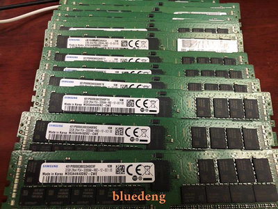 全新 三星 32G 2R×4 PC4-3200AA DDR4 ECC REG RDIMM 伺服器記憶體