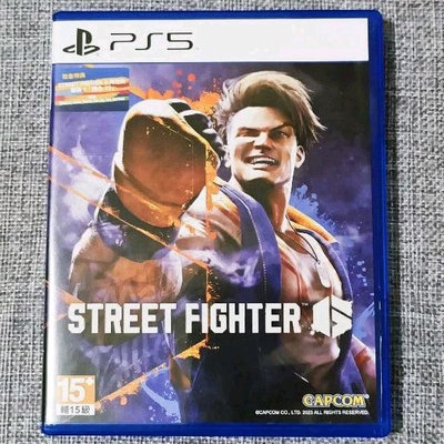 【兩件免運🍀】PS5 快打旋風6 快打旋風 Street Fighter 6 中文版 可面交 遊戲片