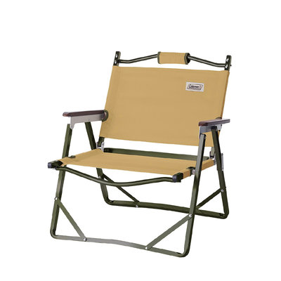【大山野營】日本限量款 Coleman CM-34675 圍爐輕薄折疊椅/土狼棕 休閒椅 摺疊椅 導演椅 露營椅 折合椅