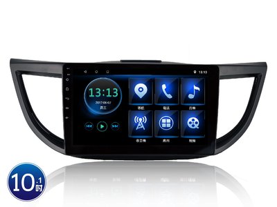 威宏專業汽車音響 JHY CRV4 專用安卓觸控機 10.1吋 導航 藍芽 網路電視