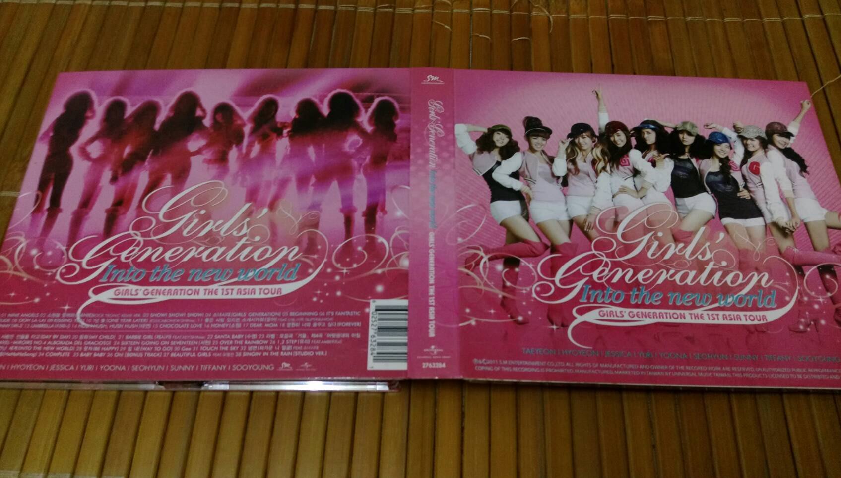 Cd 少女時代girls Generation Into The New World 亞洲巡迴演唱會 2cd Yahoo奇摩拍賣