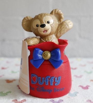 🌸Dona日貨🌸日本迪士尼海洋限定 Duffy達菲熊立體禮物包裝造型 糖果罐/收納罐 C41
