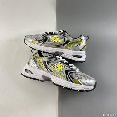 New Balance NB530 白銀黃 輕便 透氣 增高 跑步 慢跑鞋 MR530SC 36-45 情侶鞋